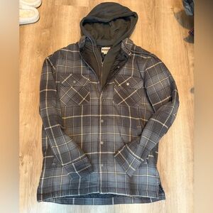 Men's RedHead Plaid Hooded Jacket